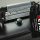 Eylar Medium 24in Protective Roller Case Water and Shock Resistant w/ Foam, Black, SA00009