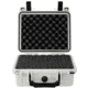 Eylar Small 10.62in Waterproof Protective Gear Case w/Foam, Polar White, SA00022-WHI