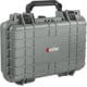 Eylar Compact 11.6in Waterproof Hard Single Gun Case w/Foam, Gray, SA00010-GRA
