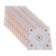 Allen Ez Aim Sight Grid Target 12-Pack, White/Orange, 12X12, 15333