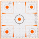 Allen Ez Aim Sight Grid Target, White/Orange, 12X12, 15333