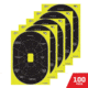 EZ-Aim Allen Non-Adhesive Paper Splash Shooting Targets Handgun Trainer 12.5x18.25in Black/Chartreuse 100/ct, 15445