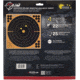 EZ-Aim Allen Splash Reactive Adhesive Paper Bullseye Shooting Targets, 12x12in, 25-Pack, Black/Orange, 15317-25