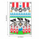 EZ-Aim Fun Get the Game On Paper Shooting Targets, 12inW x 18inH, 8-Pack, Multi, 15642