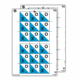 EZ-Aim Fun Get the Game On Paper Shooting Targets, 12inW x 18inH, 8-Pack, Multi, 15642