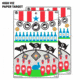 EZ-Aim Fun Get the Game On Paper Shooting Targets, 12inW x 18inH, 8-Pack, Multi, 15642