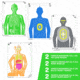 EZ-Aim Fun Imposing Figures Paper Shooting Target Assortment, 12inW x 18inH, 8-Pack, Multi, 15645