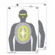 EZ-Aim Fun Imposing Figures Paper Shooting Target Assortment, 12inW x 18inH, 8-Pack, Multi, 15645