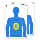 EZ-Aim Fun Imposing Figures Paper Shooting Target Assortment, 12inW x 18inH, 8-Pack, Multi, 15645