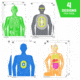 EZ-Aim Fun Imposing Figures Paper Shooting Target Assortment, 12inW x 18inH, 8-Pack, Multi, 15645