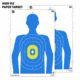 EZ-Aim Fun Imposing Figures Paper Shooting Target Assortment, 12inW x 18inH, 8-Pack, Multi, 15645