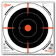 EZ-Aim Paper Bullseye Target, Black, 8X8, 15246