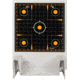 EZ-Aim Sight-In Splash Shooting Kit &amp; Target Stand, 12in Square Adhesive Targets, Black/Orange, 13.5W x 17.5H, 15378
