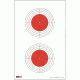 EZ2C Targets Style 16 Targets,11x17in,Red and Black Ink,Pack of 25 EZ2C016