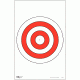 EZ2C Targets Style 6 Targets,11x17in,Red and Black Ink,Pack of 25 EZ2C006