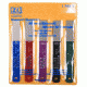 Eze-Lap Diamond Stone 5cp Set, 1 Each Super Fine, Fine, Medium, Coarse and Extra Coarse L PAK 5