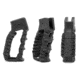 Watchtower Firearms Skeletonized Grip Style 2 With Finger Grooves And Paracord Wraped, Black, GRP-ST2-PC