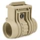 FAB Defense Tactical 1inch Flashlight Side Mount, Desert Tan, FX-PLST