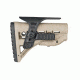 FAB Defense Adjustable Cheek Riser with Picatinny Rail for GL-Shock, OD FX-GSPCPG