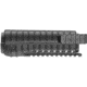 FAB Defense AR-15 Polymer 3 Rail Handguard Gun Grip, Black, FX-FGR3