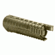 FAB Defense AR-15 Polymer 3 Rail Handguard Gun Grip, Tan, FX-FGR3T