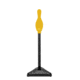 RTS Targets Bowling Pin Target Kit,Yellow, fx-rtbptk-y