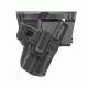 Scorpus Model M24 Holster for Glock 9mm W/Level 2 Retention, Belt, Right/Left, Black, SC-24BG9RB
