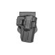 FAB Defense S&amp;W M&amp;P 9/.40 Full frame and Pro models Level 2 Swivel Retention Holster, Paddle/Belt, Right/Left, SC-MP9SRB