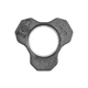 RTS Targets ST 3 Veleta 3 Connector,Black, fx-st3