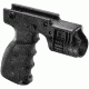 FAB Defense Tactical Grip &amp; 1in. Flashlight Adapter w/ Activation Trigger, Black, T-GRIPB