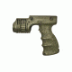 FAB Defense Tactical Grip &amp; 1in. Flashlight Adapter w/ Activation Trigger, OD Green, fx-tgripg