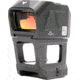 Falke Model CMS 1x25mm Closed Micro Reflex Sight, Clear Visible 3 MOA Dot Reticle, Black, One Size, FAL30-0029
