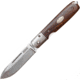 Fallkniven Gentlemans Linerlock Folding Knife, 3in Satin Laminate Cobalt Steel Spear Point Blade, Ironwood Handle, SS Bolster, Wooden Gift Box, GPDI