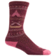 Farm To Feet Franklin Camp Crew Sock - Womens-Zinfandel/Carmine-Medium