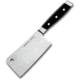FELIX 6in Cleaver Knife, 11in Overall, 6in, Satin Finish X50CrMoV15 Stainless Blade, Black Plastic Handle, 819016