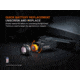 Fenix GL07, Weapon Light, White LED, 700 Lumens, 2.61 Long, Fits GLOCK and 1913 Rails, Includes Rechargeable 16340 Battery and USB Type-C Charging Cable