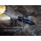 Fenix PD36R ACE, Flashlight, White LED, 3,000 Lumens, Anodized Finish, Black, Includes Rechargeable ARB-L21-5000 Battery and USB Type-C Charging Cable
