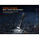 Fenix TK30R, Flashlight, White Laser, 500 Lumens, 1,500 Meter Maximum Beam Distance, Anodized Finish, Black, Includes ARB-L21-6000 Battery and USB Type-C Charging Cable
