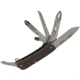 RUIKE M51 Multifunction Knife, 2.79in, 14C28N Stainless Steel, Clip Point, Plain Blade, Brown, M51-N