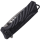 Fenris-Arms Freedom Black Folding Knife, 4.88in Closed, 3.5in Gray Titanium Coated Stainless Blade, Black Sculpted G10 Handle, FENRIS-K FREEDOM-S