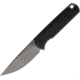 Ferrum Forge Knife Works Lackey Fixed Blade Black Knife, 2.88 stonewash finish 9Cr18MoV stainless blade, Black G10 handle, LACKEY G10 BLACK 9CR18MOV