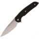 Ferrum Forge Knife Works Stinger Linerlock Folding Knife, Black, Black G10 handle, STINGER BLACK