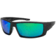 Filthy Anglers Delta EP Mirror Sunglasses - Mens, Matte Graphite Frame, Polarized EP Green Mirror Lens, DELMGR-EP-G