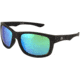 Filthy Anglers Tahoe EP Mirror Sunglasses, Matte Black Frame, Polarized EP Green Mirror Lens, TAHMBK-EP-G