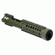 Firefield Carbine 12.25 Inch Floating Quad Rail with Cutout Olive Drab FF34006OD