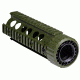 Firefield Carbine 6.9 Inch Floating Quad Rail Olive Drab FF34004OD