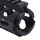 Firefield Edge Carbine Length 2-Piece Keymod Rail System, 6.625 inch, Black, FF34053