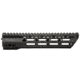 OpticsPlanet Exclusive Refurbished, Firefield Fringe 10in Carbon M-LOK Rail, Carbon fiber composite, Black, FF34070