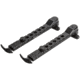 Firefield Scarab Two-Piece Bipod, KeyMod, 9-12in, Two-Piece, Black, FF34025KMD