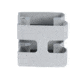 Mission First AR15/M16 Mag Coupler, Gray M16MCGY